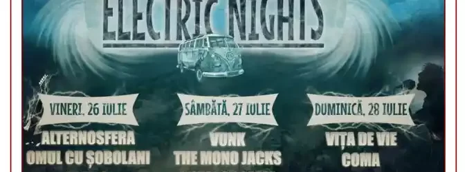 cine cântă la Electric Nights Brezoi 2024