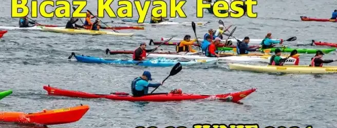 program concursuri Bicaz Kayak Fest iunie 2024