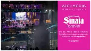 sinaia forever 2024 data cine cântă