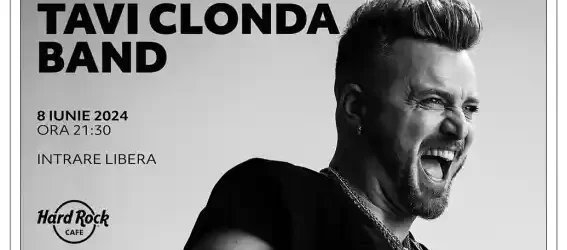 concert tavi conda hard rock cafe bucuresti 2024