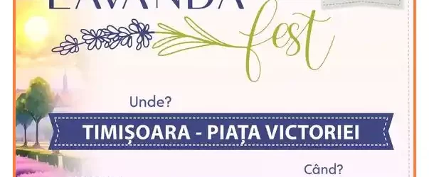 lavanda fest Timisoara august 2024 program înscrieri