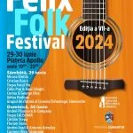 program complet pe zile Felix folk festival băile Felix 2024
