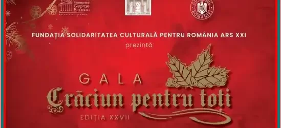 GALA CRACIUN PENTRU TOTI decembrie 2024