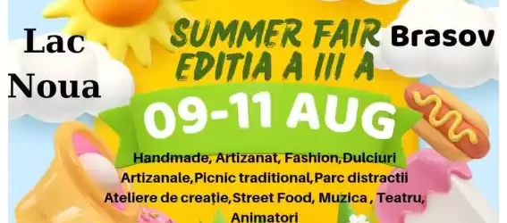 Parcul Lac Noua Brașov Summer Fair 2024