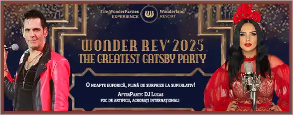 Petrecere Revelion WonderRev 2025 Cluj cine cântă meniu preț bilete