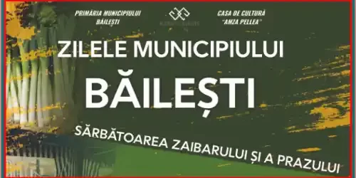 program zilele orașului Băilești când sunt cine cântă