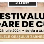 zilele orașului zănești 2024 când sunt și cine cântă