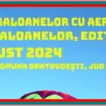 Festivalul baloanelor cu aer cald Aventura baloanelor 2024 locație program prețuri