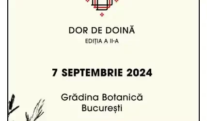 festivalul dor de doină bucurești 2024 cine cântă