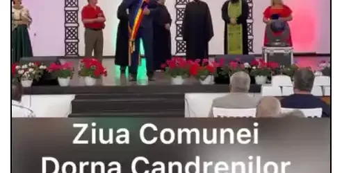 zilele comunei dorna candrenilor