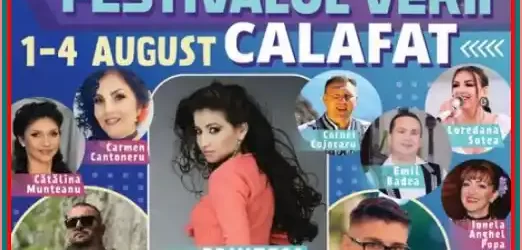 zilele orașului calafat 2024 când sunt și cine cântă