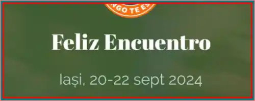 Program pe zile Feliz Encuentro 2024