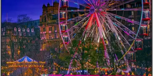 Târgul de Crăciun din Edinburgh program deschidere prețuri