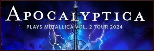 Concert Apocalyptica plays Metallica București noiembrie 2024