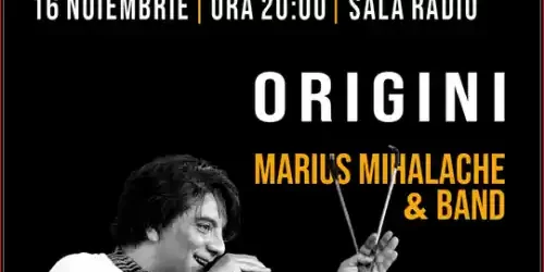 Concert Marius Mihalache Origini 2024 Sala Radio