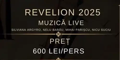 Ofertă petrecere Revelion 2025 Taverna Marelui Paharnic