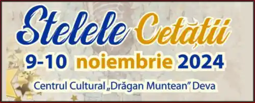 Program Festivalul Concurs Național „Stelele Cetății” 2024