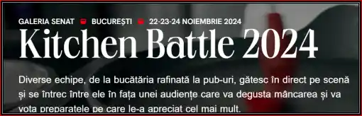 Program Kitchen Battle 2024 by Adrian Hădean