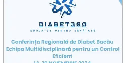 program Conferința Diabet 360 2024 Bacău