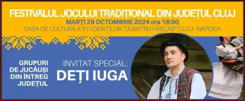 program Festivalul jocului tradițional din județul Cluj