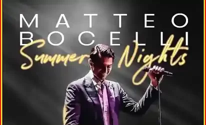 Concert Matteo Bocelli 2025 Sala Palatului București