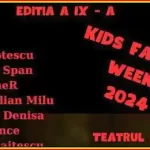 Kids Fashion Week decembrie 2024 Teatrul Excelsior