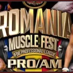 Program concurs Romania Muscle Fest PRO-AM 2024