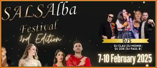 program SALSAlba Festival 3rd Edition 2025 Hotel Astoria Alba Iulia