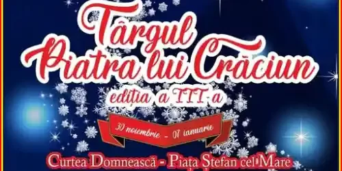 program târgul de crăciun piatra neamț 2024