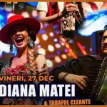 Diana Matei și Taraful Cleante te așteaptă pe 27 decembrie la Berăria H pentru un concert spectaculos