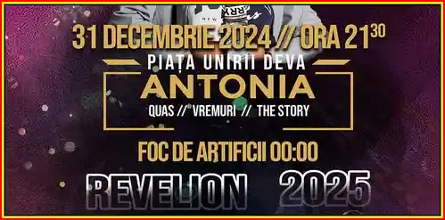 concerte revelion 2025 deva piața unirii