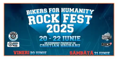 Bikers for Humanity Rock Fest 2025 program artiști