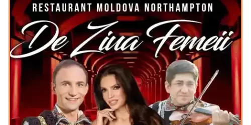 Petrecere de 8 Martie 2025 la Restaurantul Moldova din Northampton