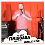 Pregătește-te pentru o seară de neuitat cu Nae Nicolae la Charlie's Pub