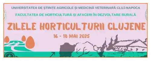 Program Zilele Horticulturii Clujene 2025 data locație program