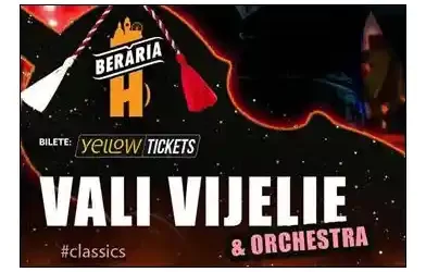 Sâmbătă 1 martie 2025 Vali Vijelie și orchestra te invită la Berăria H sa petreceti