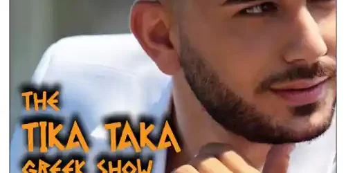 concert ziua îndrăgostiților 2025 Konstantinos Koufos Tiki Taka Greek Show