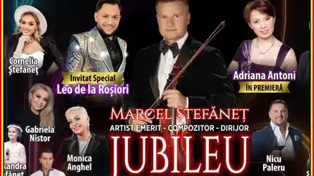 Concert Jubileu Marcel Ștefăneț mai 2025 Sala Palatului București