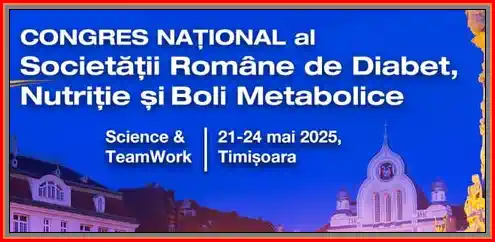 Congresul Național al Societății Române de Diabet, Nutriție și Boli Metabolice 2025