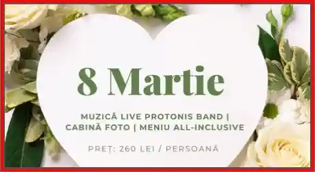 Petrecere 8 Martie 2025 la Complex Riverside Galați