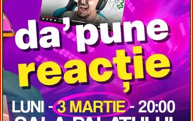 SNIK - da’ pune reactie 2025 la Sala Palatului