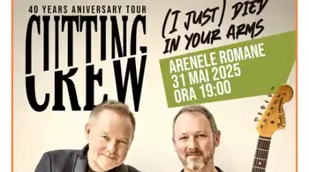 Concert Cutting Crew 2025 Arenele Romane
