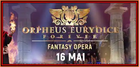 Fantasy Opera Orfeu și Euridice pentru totdeauna Sala Palatului