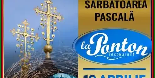 Petrecere Noaptea de Înviere 2025 Giurgiu Restaurant La Ponton