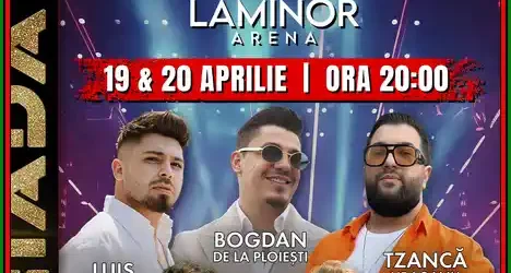 Petrecere Balkaniada 2025 Laminor Arena Bogdan de la Ploiesti, Dani Mocanu, Tzanca Uraganu, Florin Cercel, Leo de la Roșiori, Luis Gabriel, Narcis de la Barbulesti