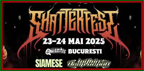 ShatterFest mai 2025 Quantic București program concerte