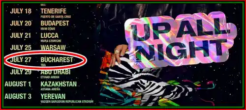 concert Jennifer Lopez 2025 București