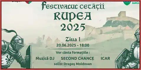 Festivalul Cetății Rupea 2025 program concerte