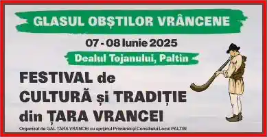 Glasul Obștilor Vrâncene 2025 Dealul Tojanului program concerte