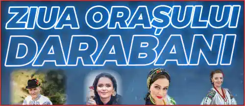 PROGRAM Concerte Ziua Orașului DARABANI 2025